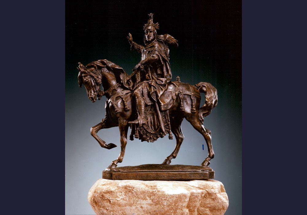 Agapit Valmitjana i Barbany - Equestrian of James I of Aragon