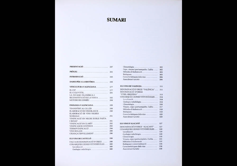 Tem&aacute;tica Valenciana - Nuestras Vinos