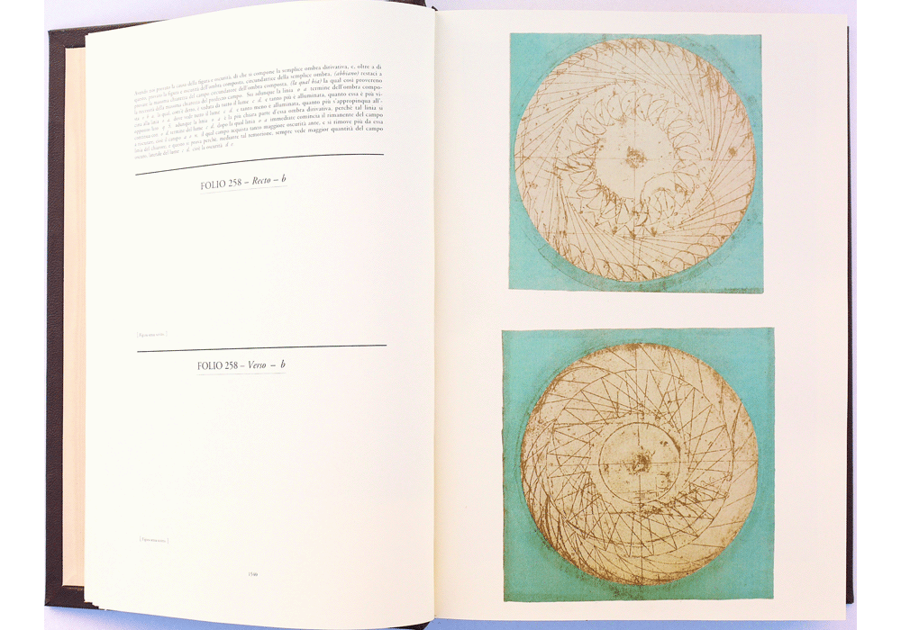 Codice Atlántico III - Leonardo da Vinci - Abierto