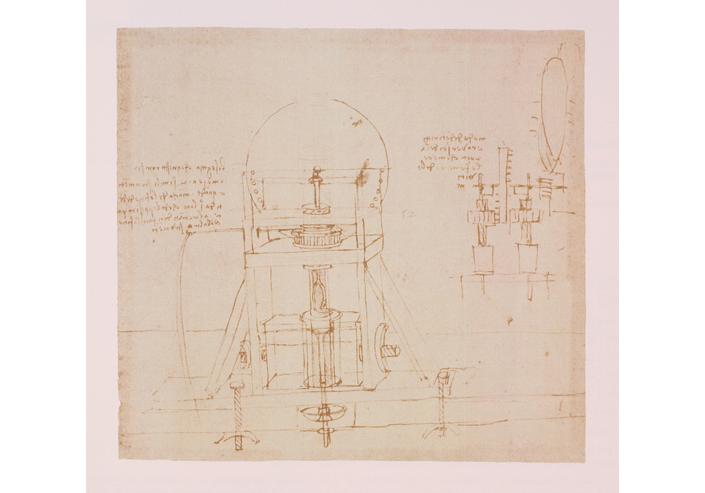 Codice Atlántico III - Leonardo da Vinci - Detalle-6